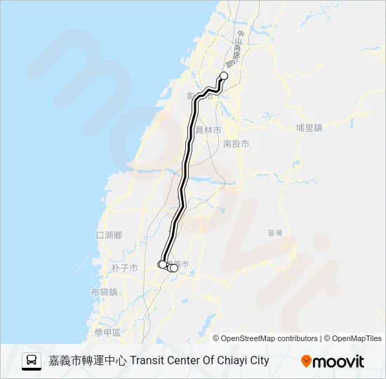 7506B Bus Line Map