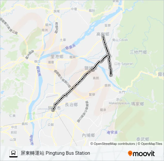 巴士8226的線路圖