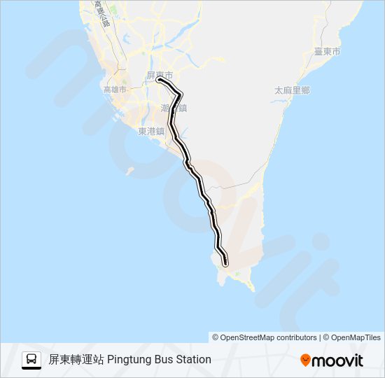 8239 bus Line Map