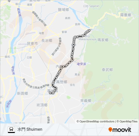 8240 bus Line Map