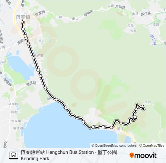 8248 bus Line Map