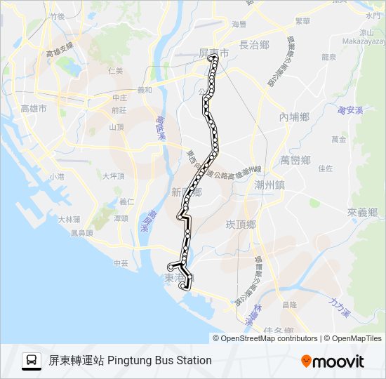 8202F bus Line Map