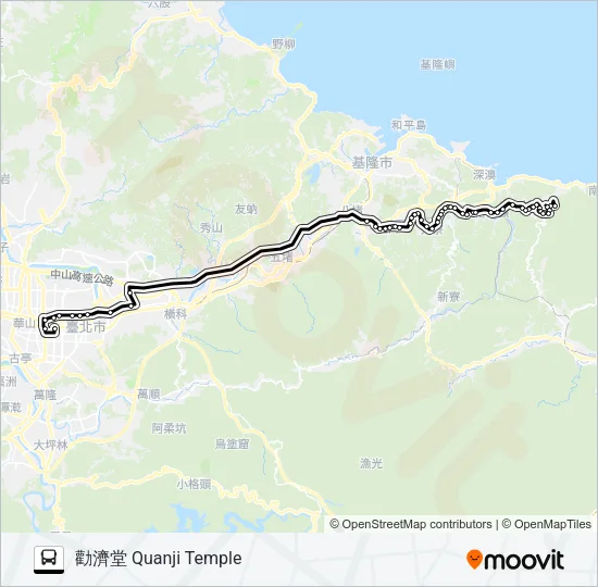 1062 Bus Line Map