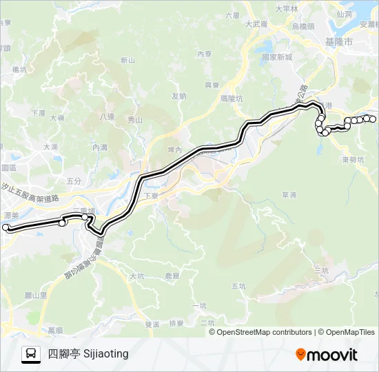 1088 Bus Line Map