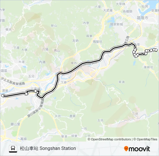 1088 Bus Line Map