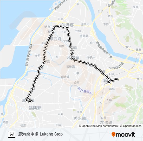 巴士6902的線路圖