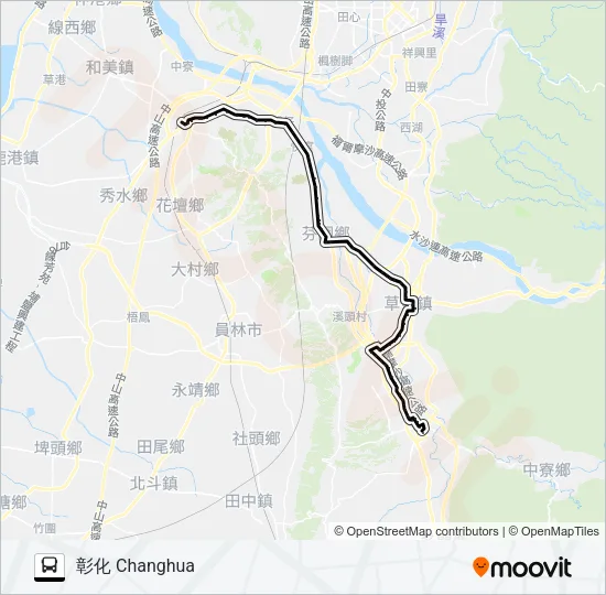巴士6918的線路圖