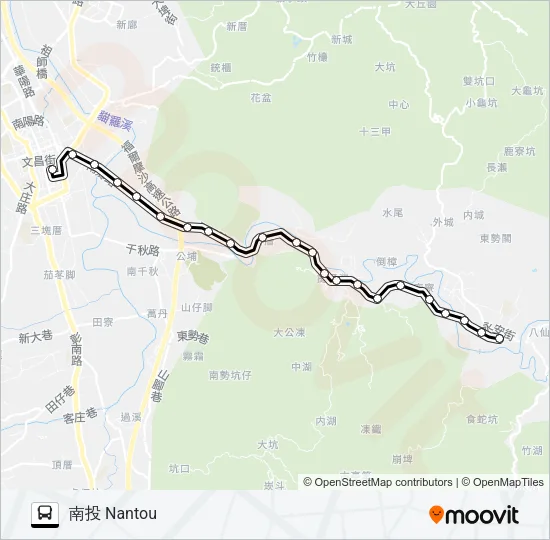 6929 Bus Line Map
