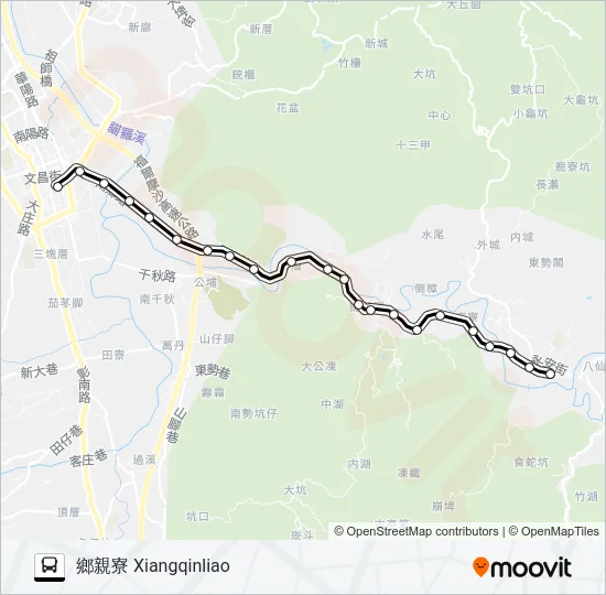 6929 Bus Line Map