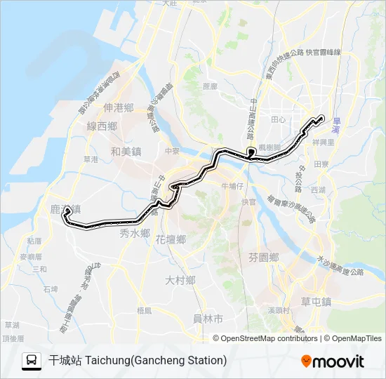 6933 Bus Line Map