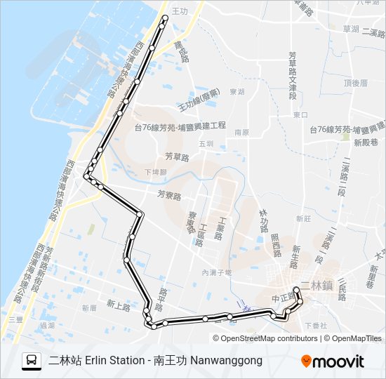 巴士6710的線路圖