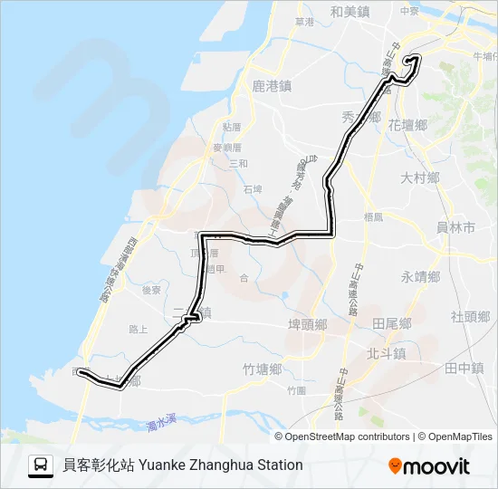 6714 Bus Line Map