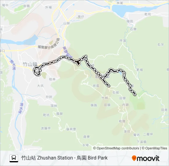 6717 Bus Line Map