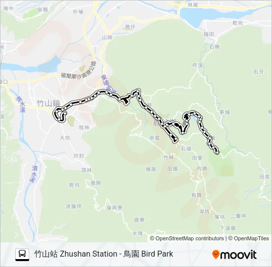 6717 Bus Line Map
