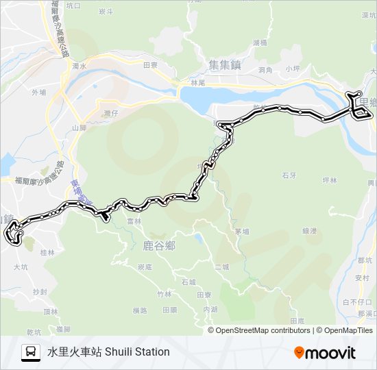 6718 bus Line Map