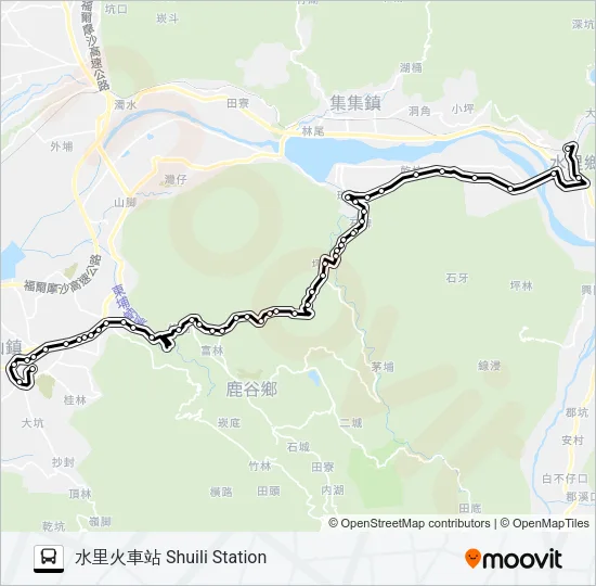 6718 Bus Line Map