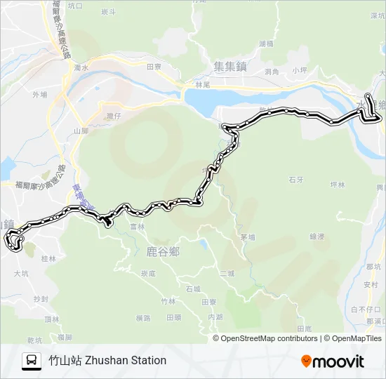6718 Bus Line Map