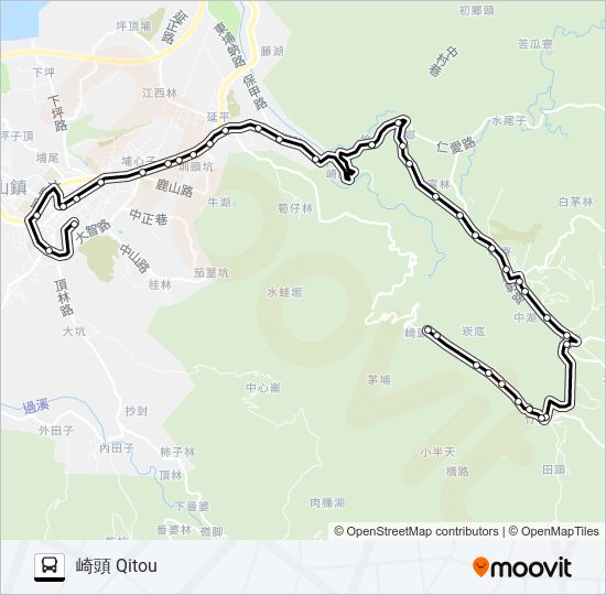 6720 bus Line Map