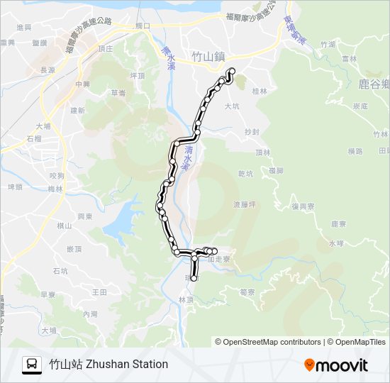 巴士6721的線路圖