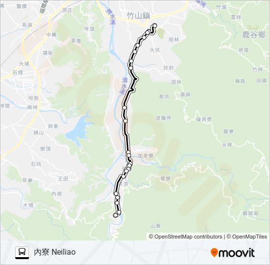 6723 bus Line Map