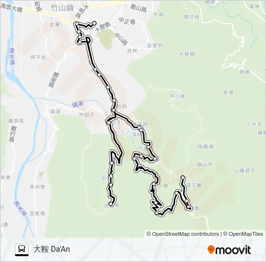6724 Bus Line Map