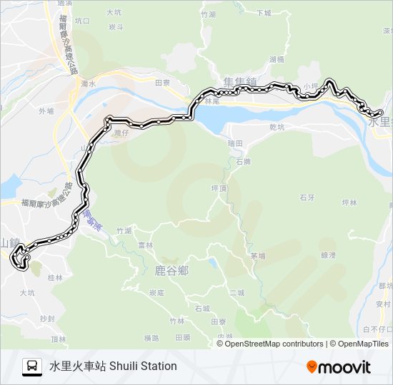 6726 bus Line Map