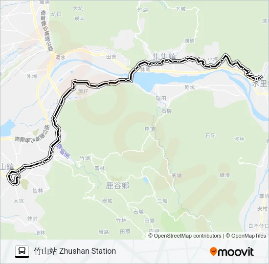 巴士6726的線路圖