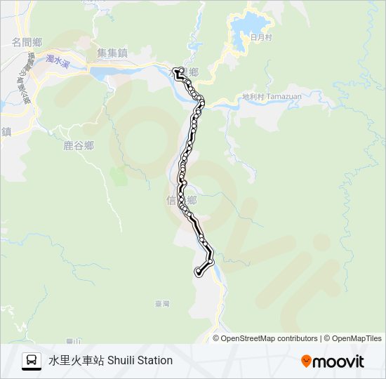 巴士6727的線路圖