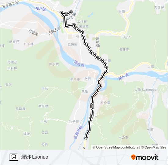 巴士6728的線路圖