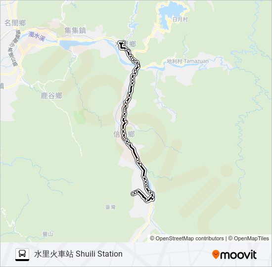 6728 bus Line Map