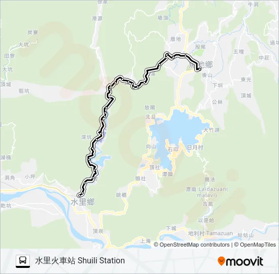 巴士6729的線路圖