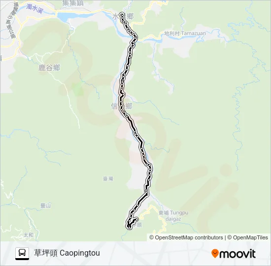 6733 Bus Line Map