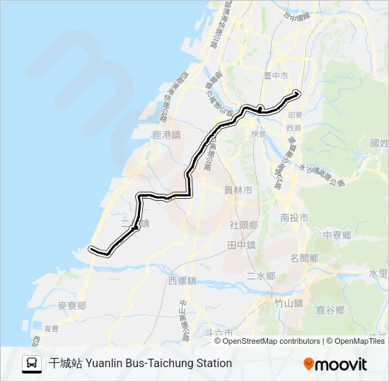 6737 Bus Line Map