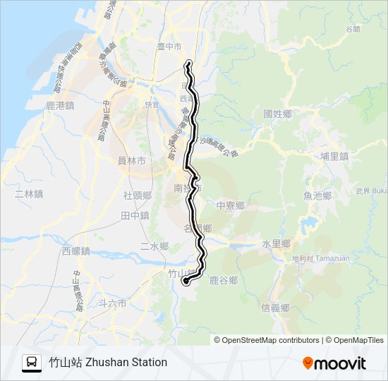 巴士6742的線路圖