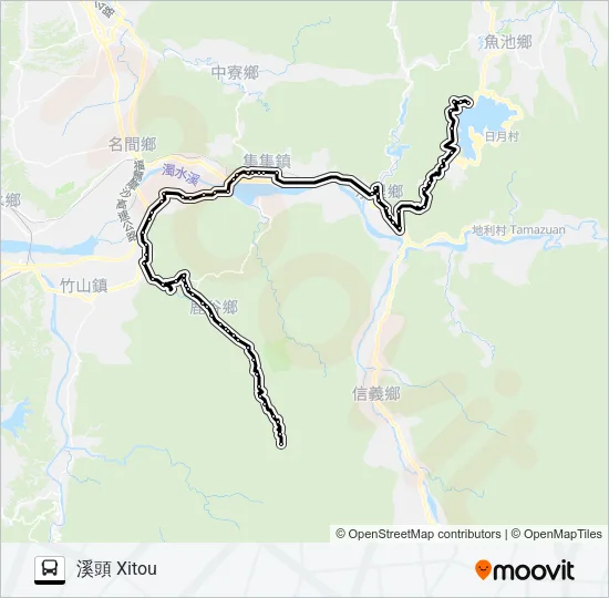 6801 Bus Line Map