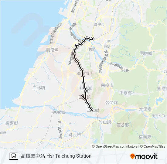 6735B Bus Line Map