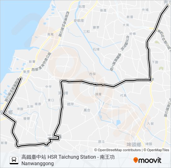 6738C bus Line Map