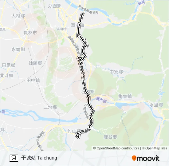 巴士6742A的線路圖