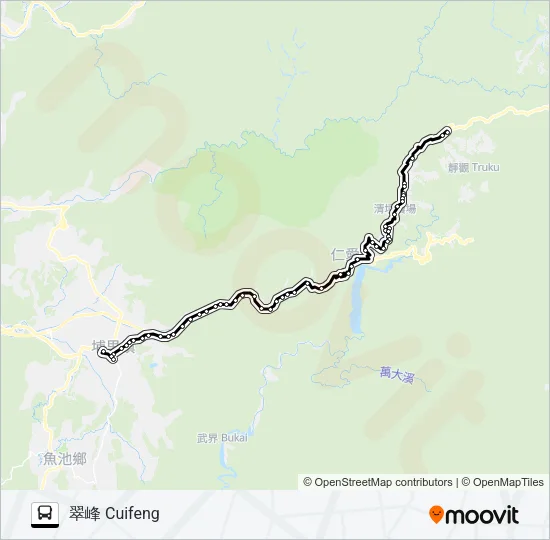 6658 Bus Line Map