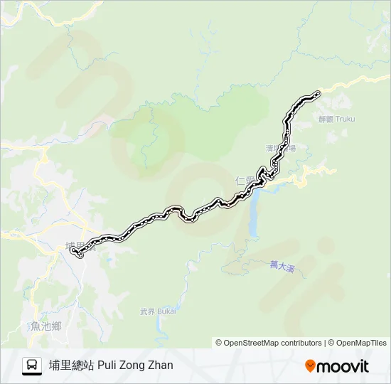 6658 Bus Line Map