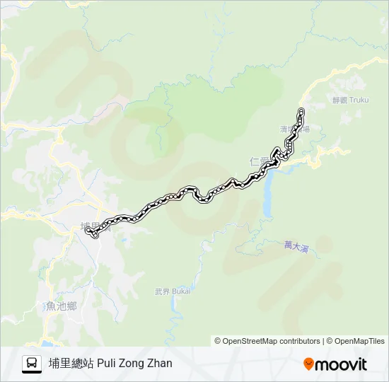 6659 Bus Line Map