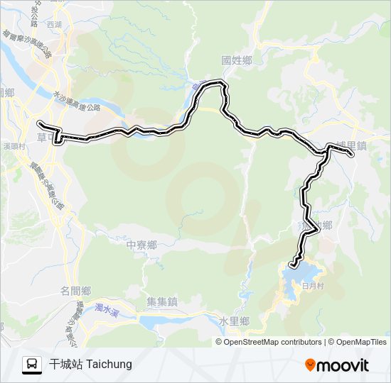 巴士6670的線路圖