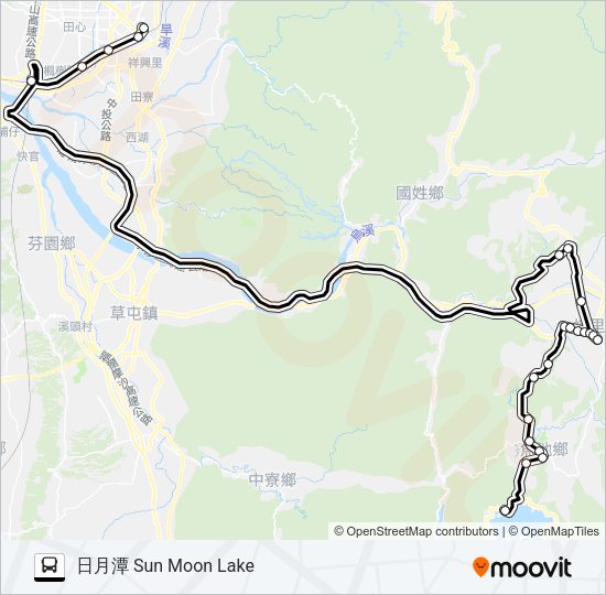 巴士6670C的線路圖