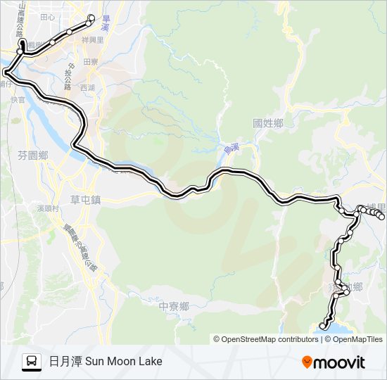 6670D bus Line Map