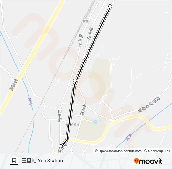 1130 Bus Line Map