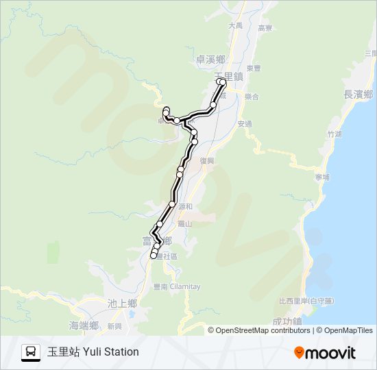 1130 bus Line Map