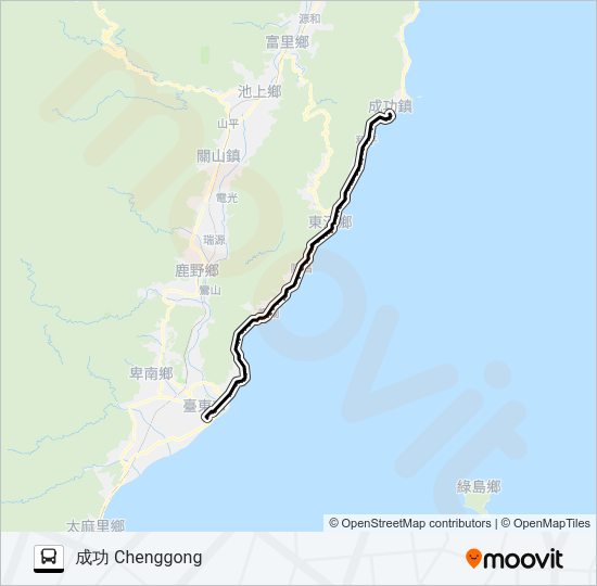 巴士8120的線路圖