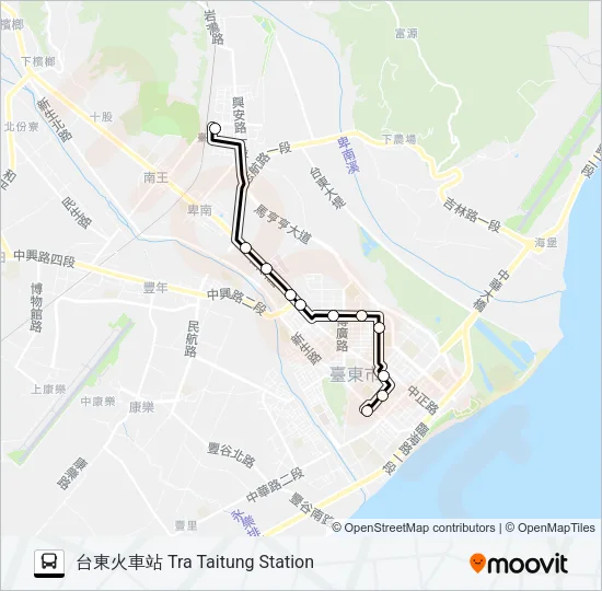 8172 Bus Line Map