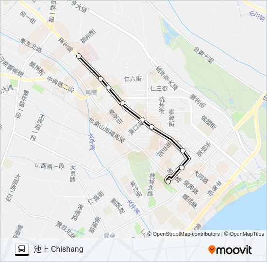 巴士8166的線路圖