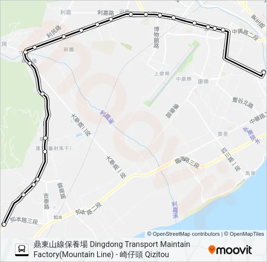 巴士8130的線路圖
